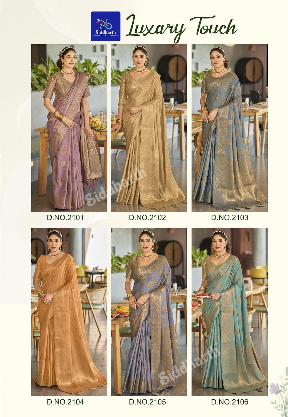 Luxary Touch Siddharth Silk Sarees Wholesaler India