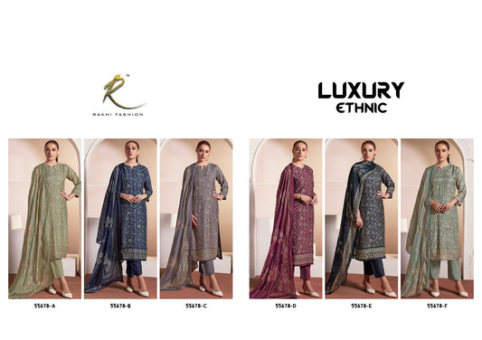 Luxury Ethnic Rakhi Fashion Viscose Modal Pant Style Suits Manufacturer