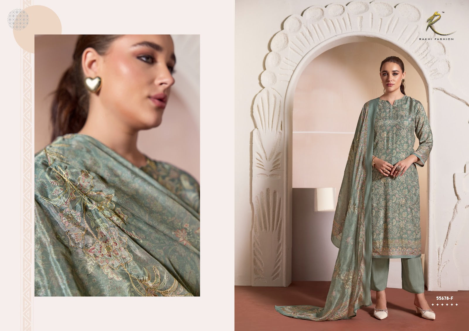 Luxury Ethnic Rakhi Fashion Viscose Modal Pant Style Suits Manufacturer