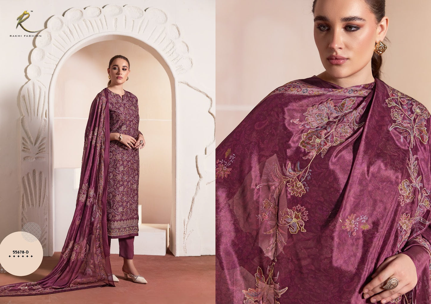 Luxury Ethnic Rakhi Fashion Viscose Modal Pant Style Suits Manufacturer