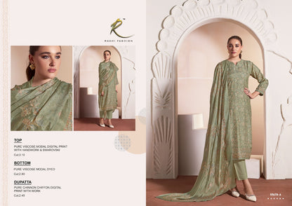 Luxury Ethnic Rakhi Fashion Viscose Modal Pant Style Suits Manufacturer