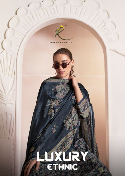Luxury Ethnic Rakhi Fashion Viscose Modal Pant Style Suits Manufacturer