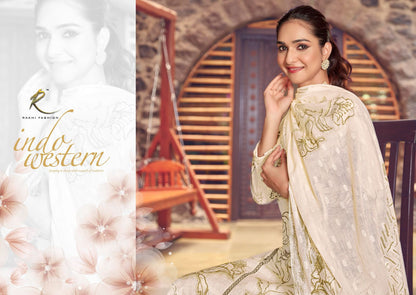 Luxury Lawn Rakhi Fashion Cotton Karachi Salwar Suits Wholesaler