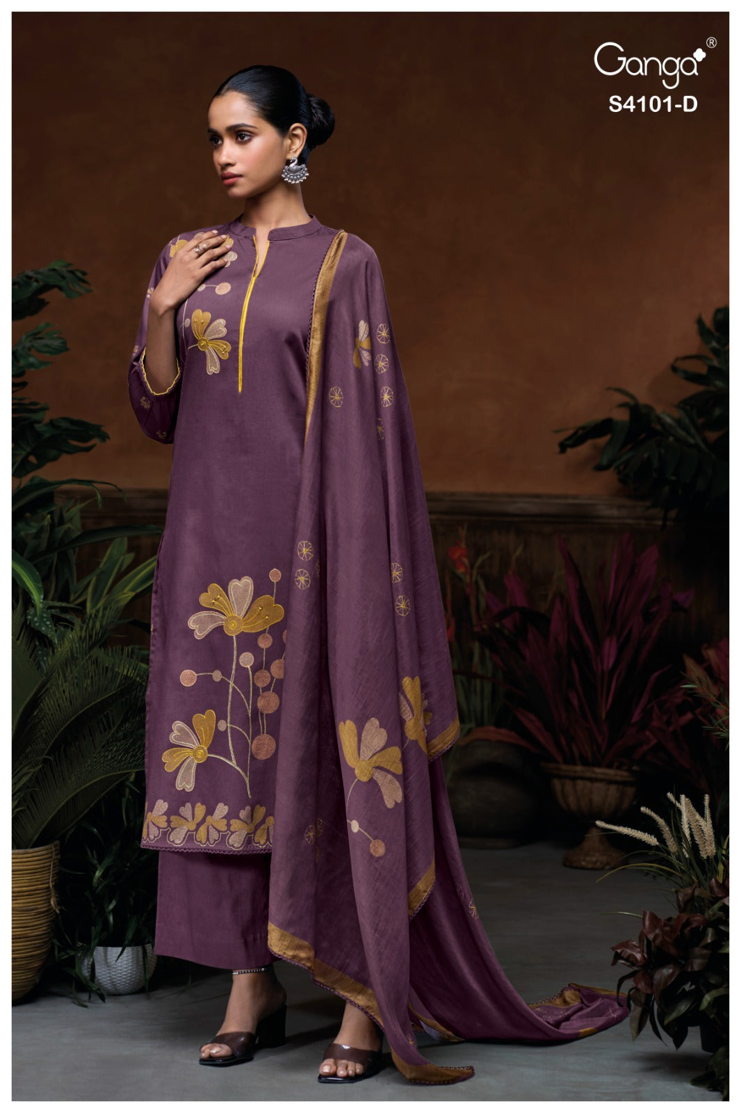 Lysira 4101 Ganga Plazzo Style Suits Manufacturer India