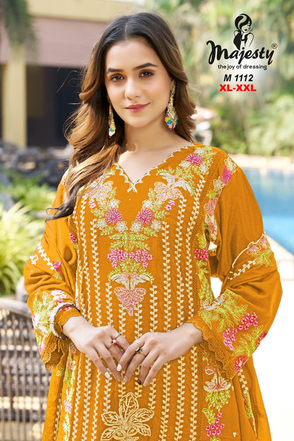 M 1109 Majesty Chinon Karachi Readymade Suits Wholesale