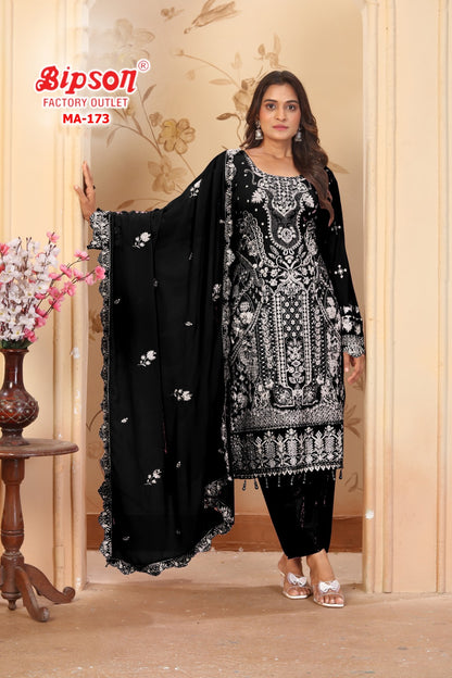 Ma 173 Bipson Prints Fox Georgette Pakistani Readymade Suits Exporter India