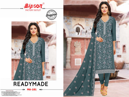 Ma 181 Bipson Prints Fox Georgette Pakistani Readymade Suits Manufacturer India