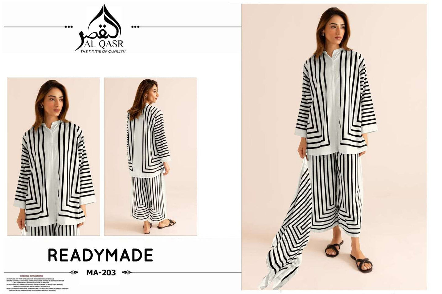 Ma 203 Al Qasr Dull Karachi Readymade Suits Manufacturer Gujarat