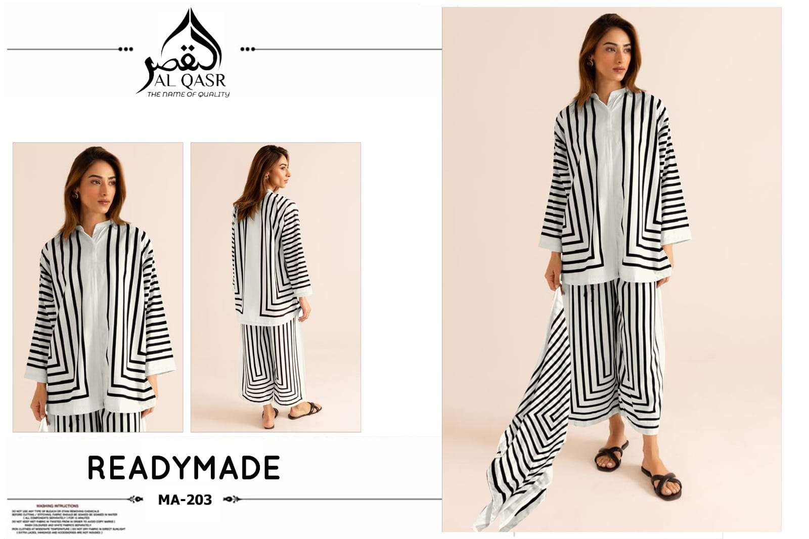 Ma 203 Al Qasr Dull Karachi Readymade Suits Manufacturer Gujarat
