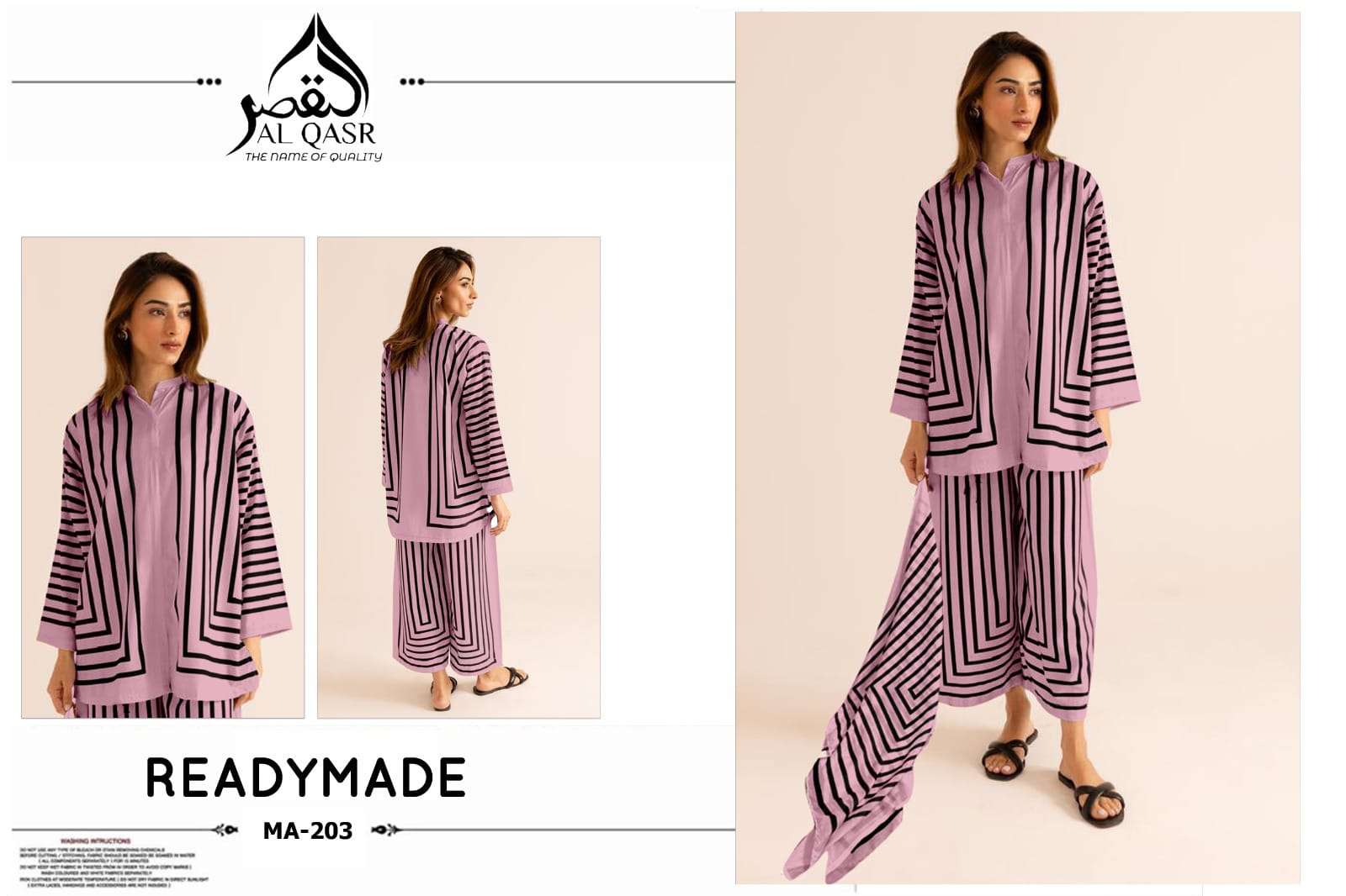 Ma 203 Al Qasr Dull Karachi Readymade Suits Manufacturer Gujarat