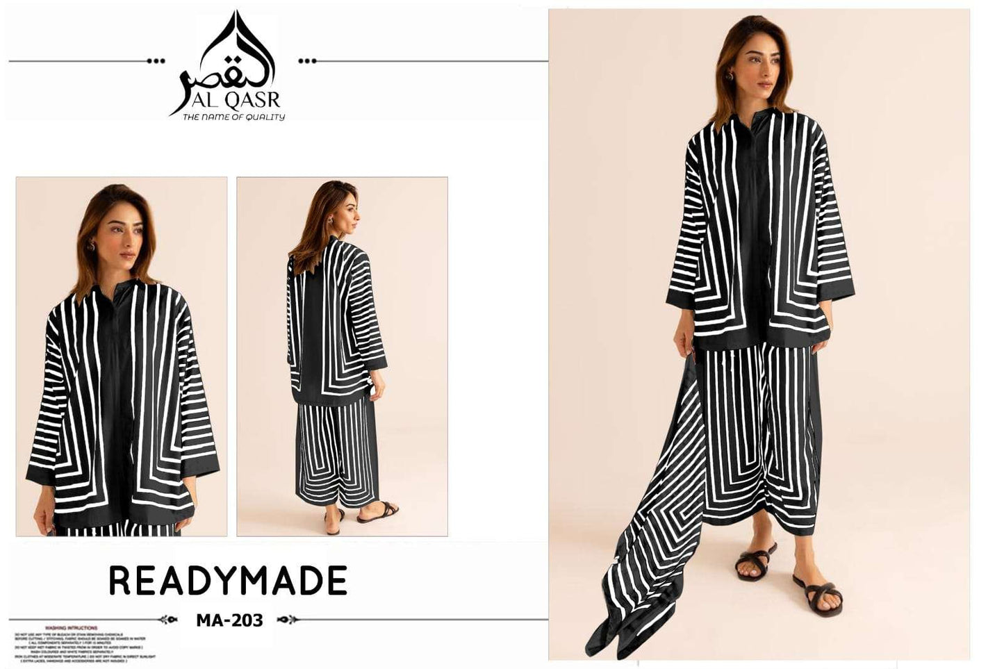 Ma 203 Al Qasr Dull Karachi Readymade Suits Manufacturer Gujarat
