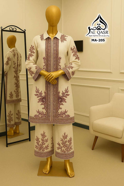 Ma 205 Al Qasr Satin Co Ord Set Wholesale