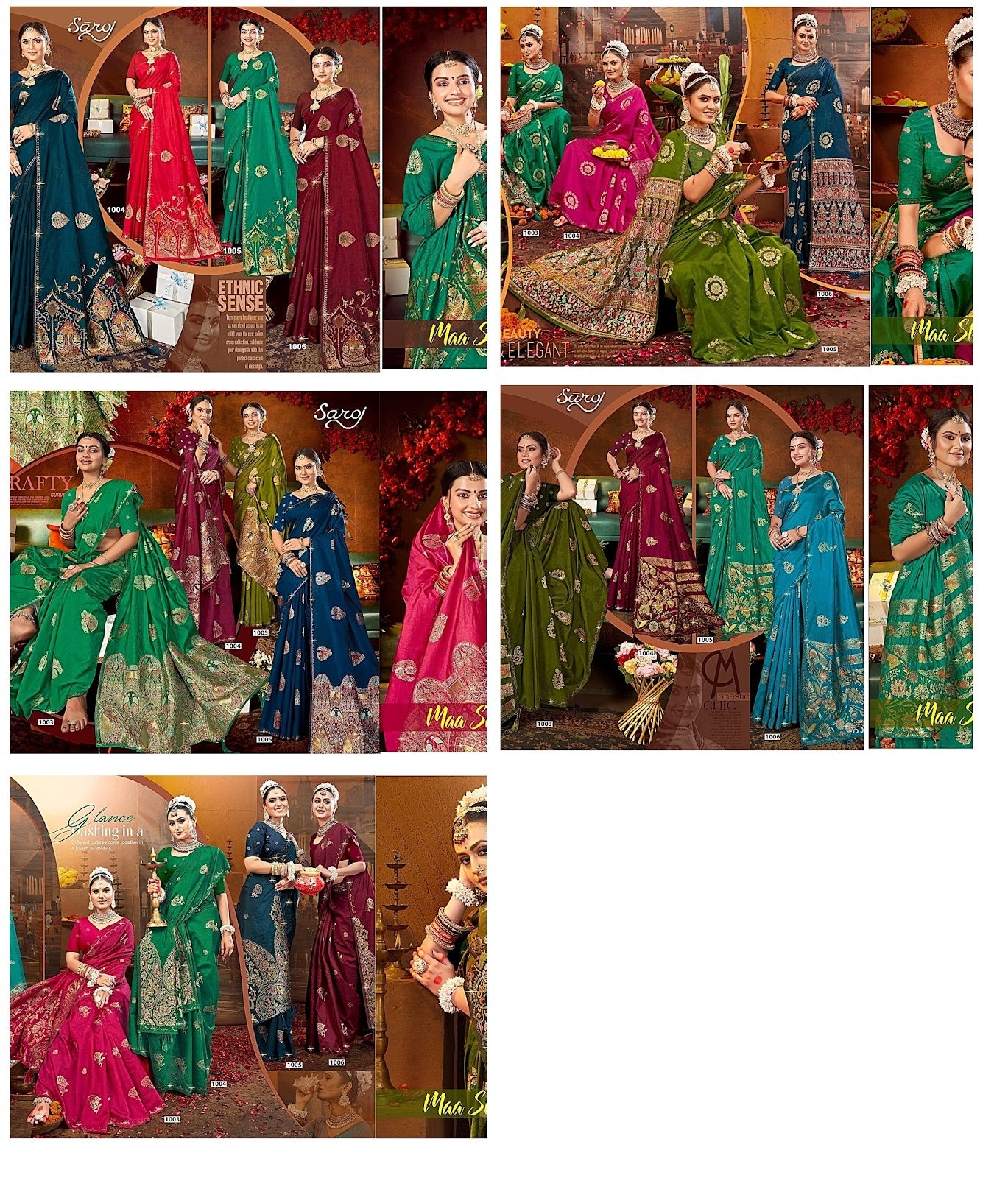 Maa Sheetla Saroski Saroj Sarees Wholesaler