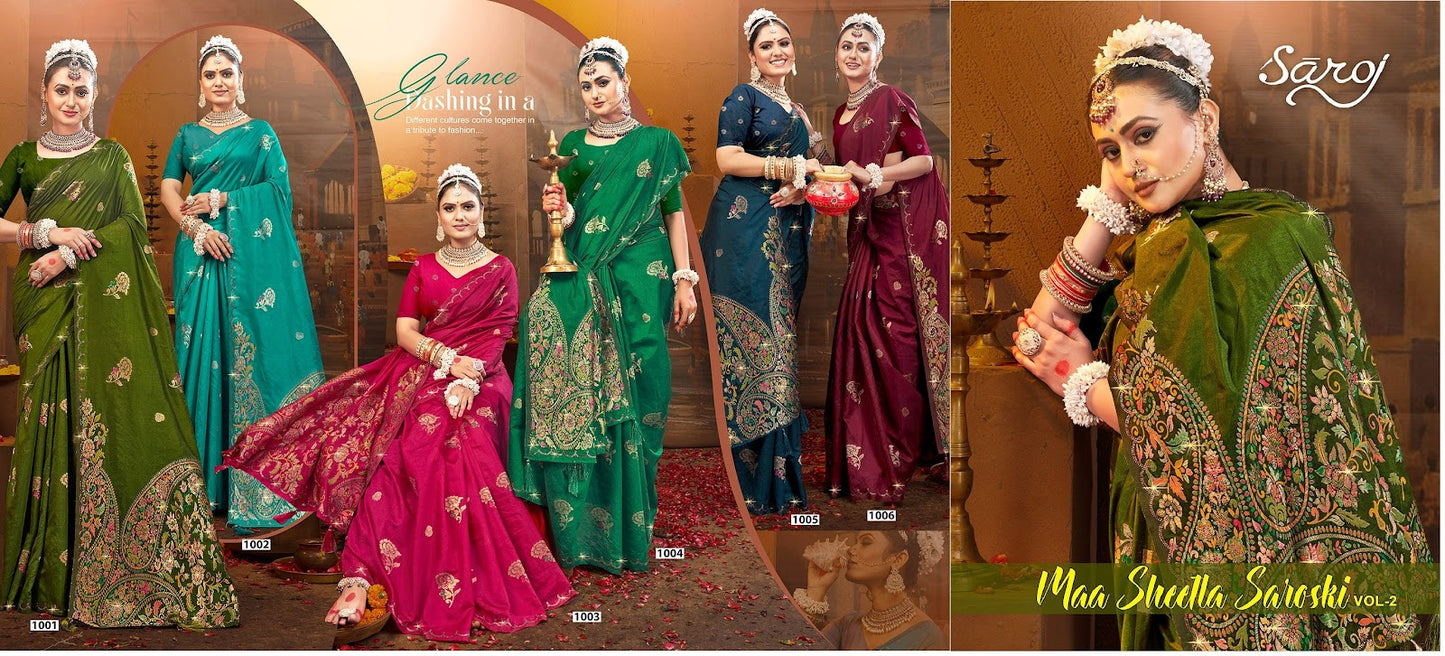 Maa Sheetla Saroski Saroj Sarees Wholesaler