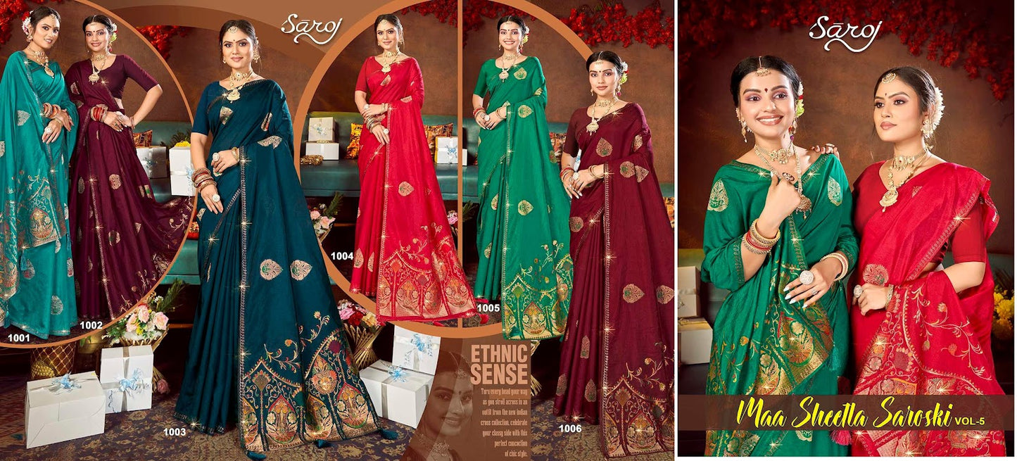Maa Sheetla Saroski Saroj Sarees Wholesaler