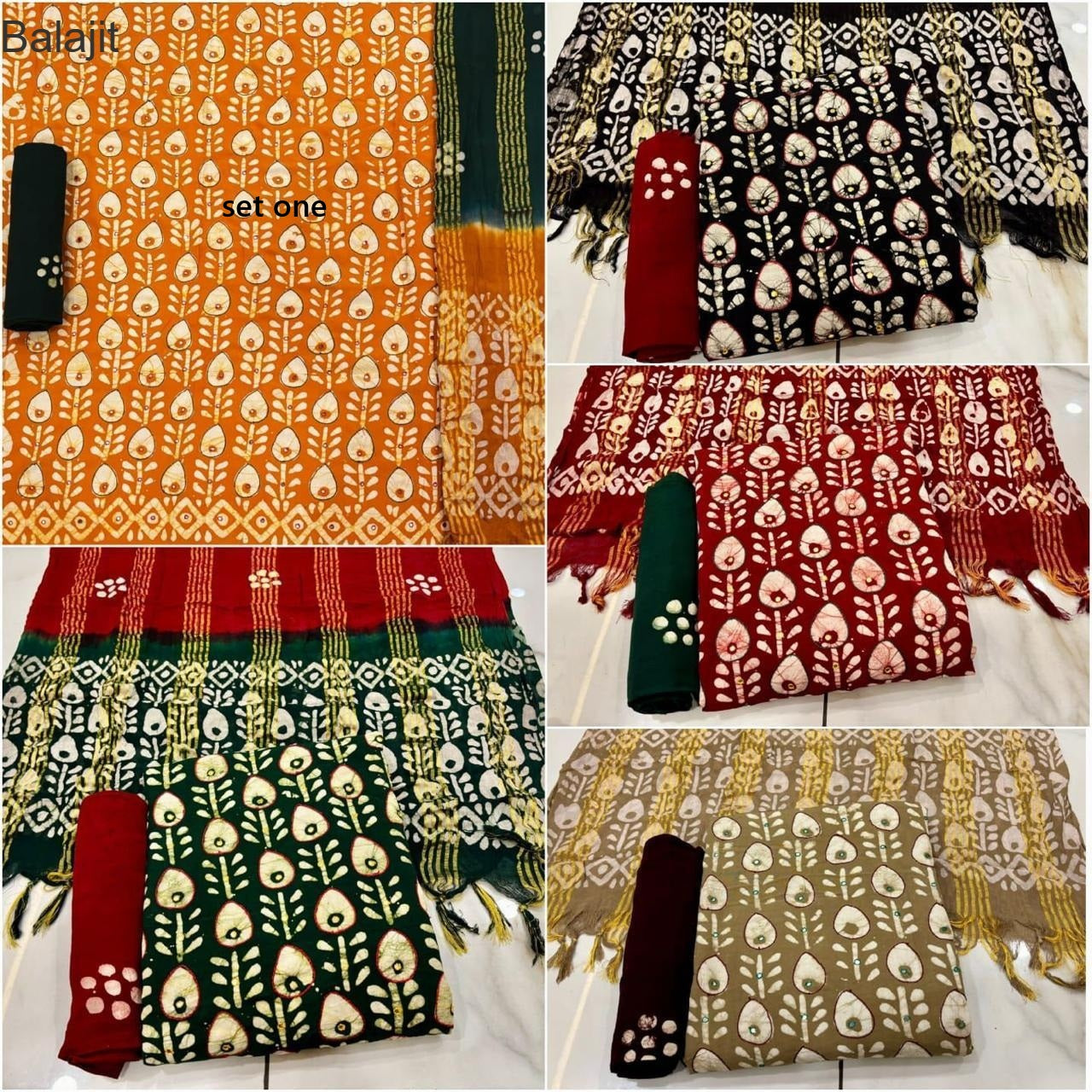 Maachi Work 2025 Balajit Rayon 14Kg Salwar Suits Wholesaler Ahmedabad