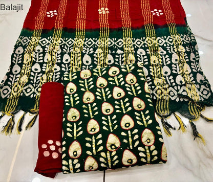 Maachi Work 2025 Balajit Rayon 14Kg Salwar Suits Wholesaler Ahmedabad