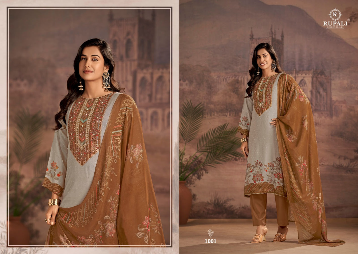 Maahi Rupali Cotton Pant Style Suits Wholesaler Ahmedabad