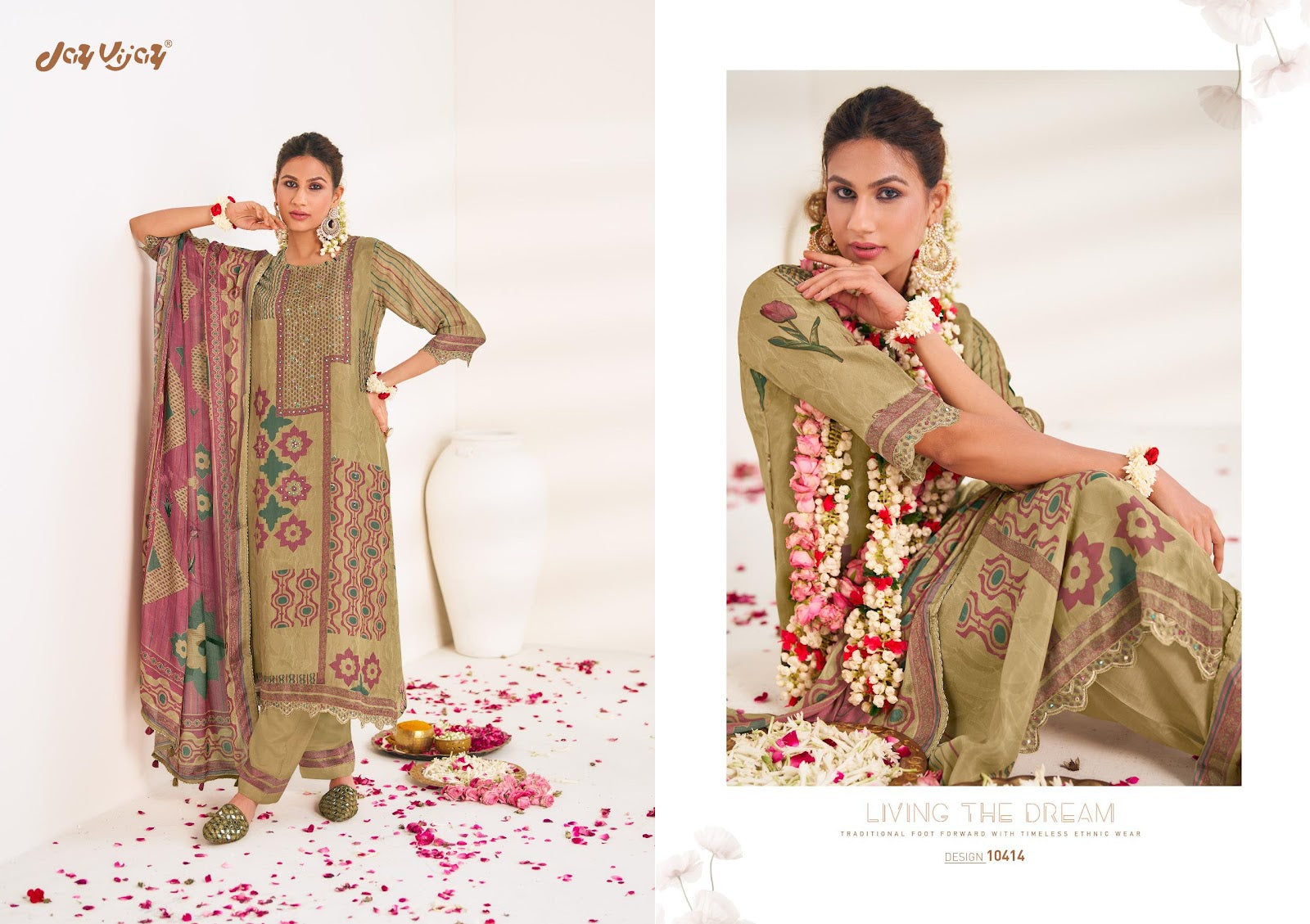 Maahru Jay Vijay Pure Bemberg Pant Style Suits Supplier Ahmedabad