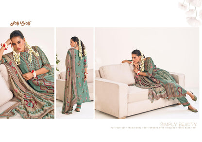 Maahru Jay Vijay Pure Bemberg Pant Style Suits Supplier Ahmedabad
