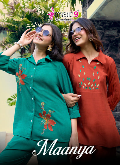 Maanya Mystic 9 Silk Co Ord Set Wholesale Price