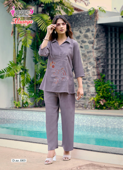 Maanya Mystic 9 Silk Co Ord Set Wholesale Price