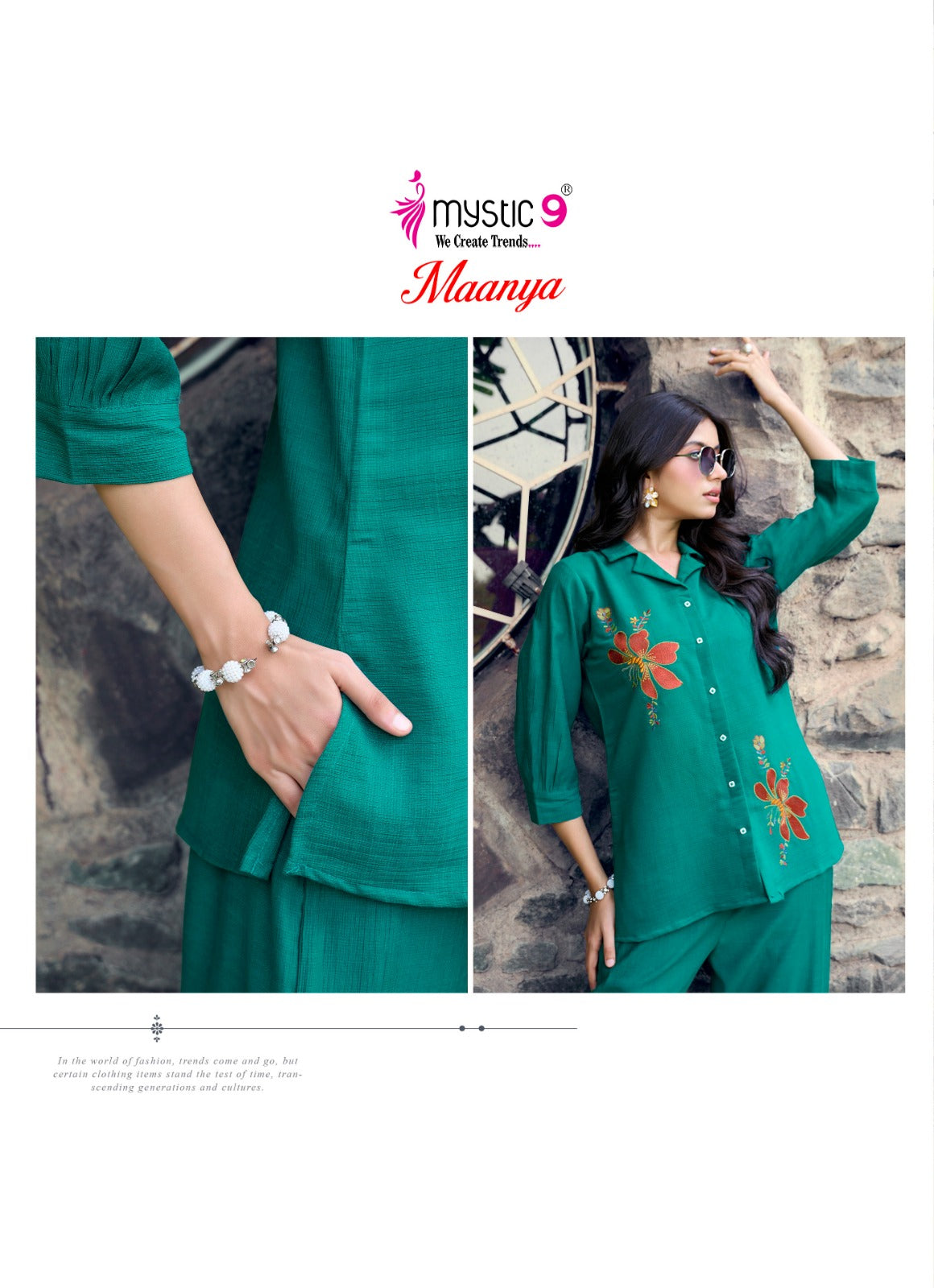 Maanya Mystic 9 Silk Co Ord Set Wholesale Price