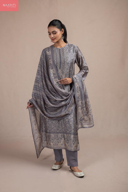 Maanya Naariti Pure Silk Pant Style Suits Manufacturer India