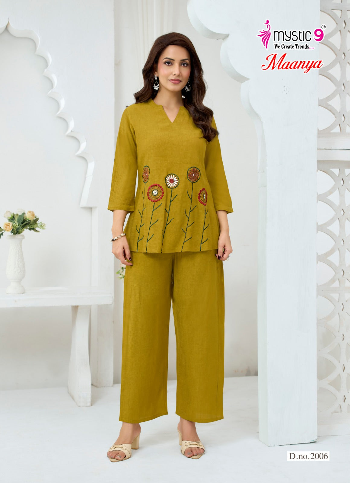 Maanya Vol 2 Mystic 9 Silk Co Ord Set Wholesale
