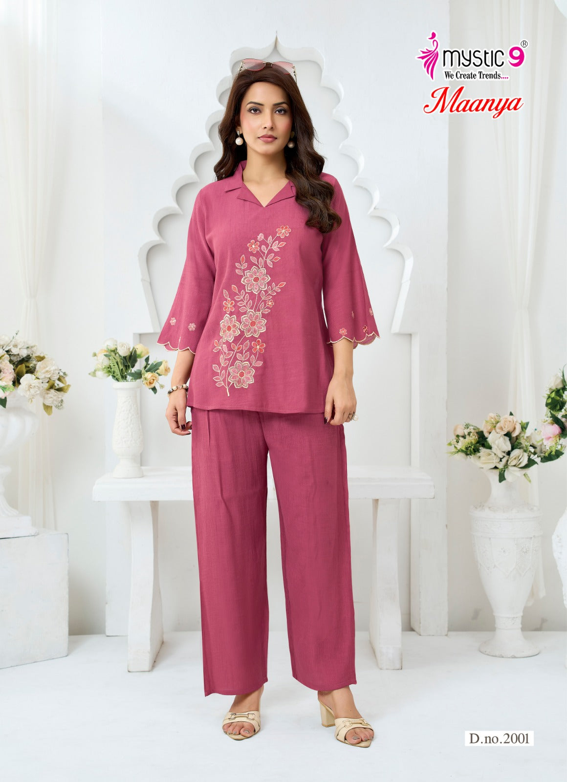 Maanya Vol 2 Mystic 9 Silk Co Ord Set Wholesale