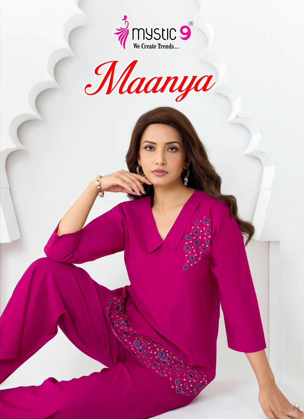 Maanya Vol 2 Mystic 9 Silk Co Ord Set Wholesale