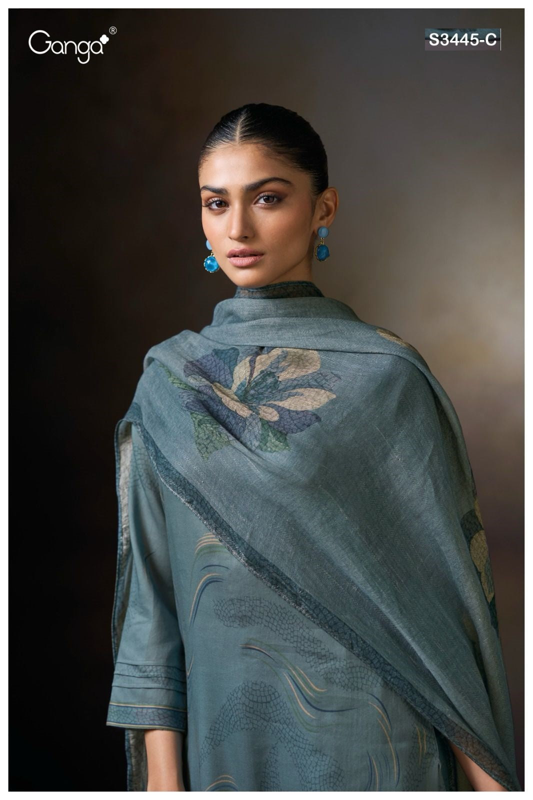 Macie S3445 Ganga Premium Cotton Plazzo Style Suits Wholesale Price