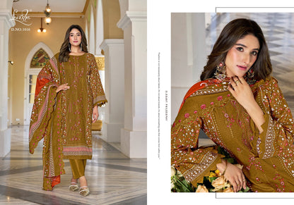 Madhubala 10 Levisha Cambric Lawn Karachi Salwar Suits Manufacturer Gujarat