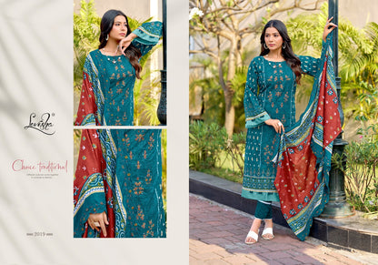 Madhubala 14 Levisha Cambric Lawn Karachi Salwar Suits Exporter