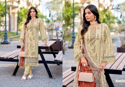 Madhubala 14 Levisha Cambric Lawn Karachi Salwar Suits Exporter