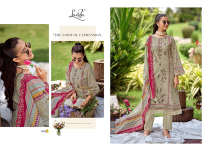 Madhubala 18 Levisha Lawn Cotton Karachi Salwar Suits Manufacturer Gujarat