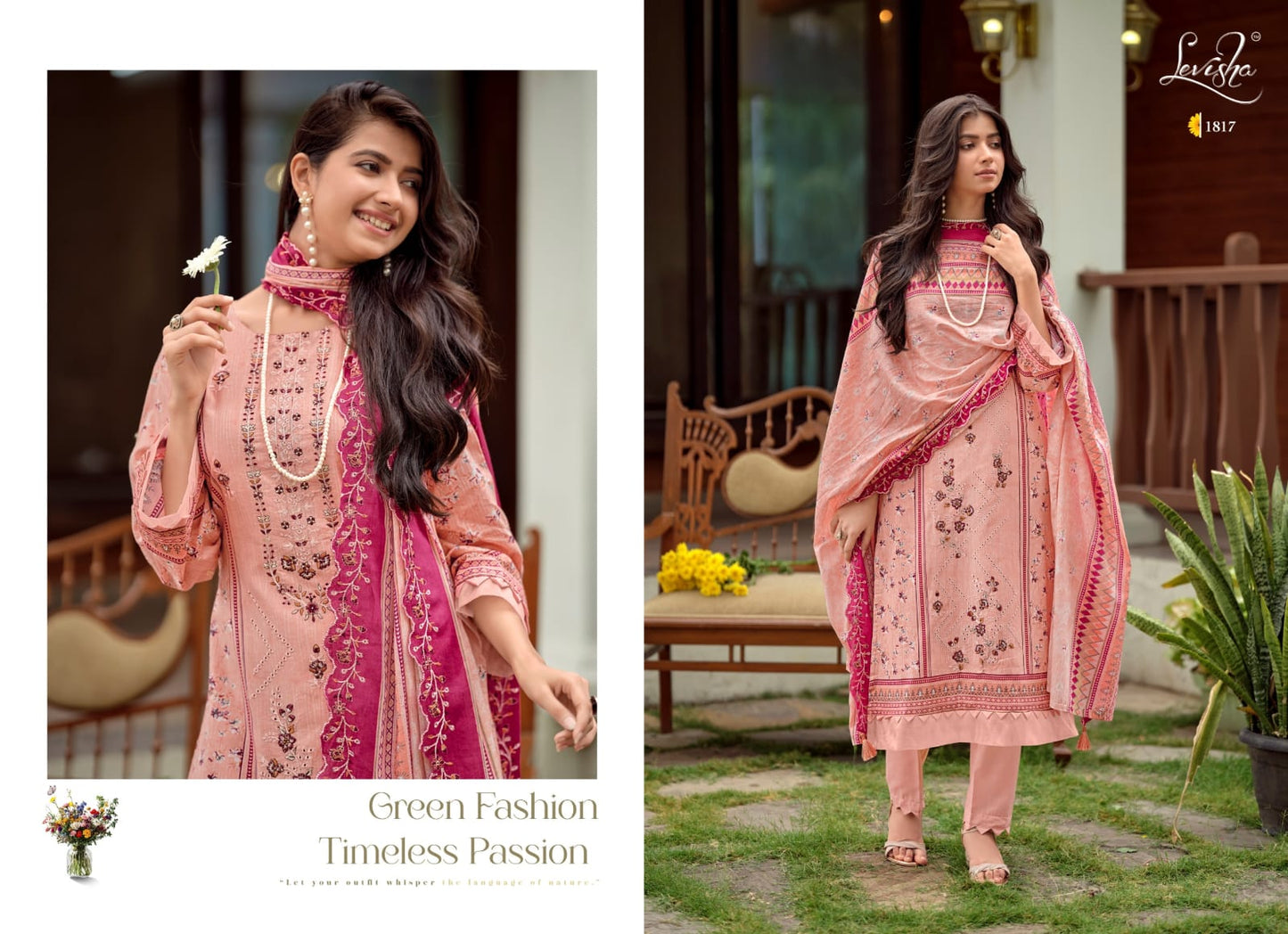 Madhubala 18 Levisha Lawn Cotton Karachi Salwar Suits Manufacturer Gujarat