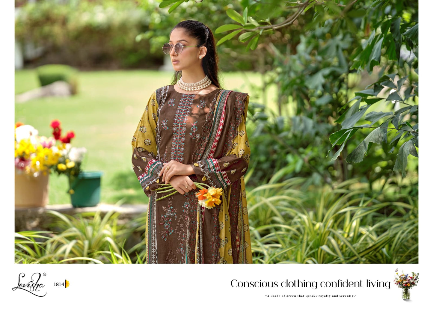 Madhubala 18 Levisha Lawn Cotton Karachi Salwar Suits Manufacturer Gujarat