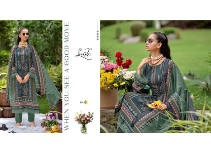 Madhubala 18 Levisha Lawn Cotton Karachi Salwar Suits Manufacturer Gujarat