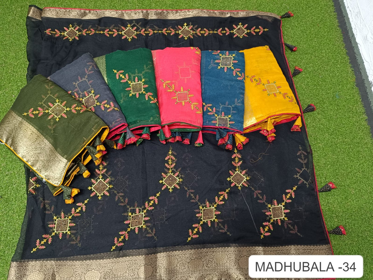 Madhubala 34 Kalpveli Organza Silk Sarees