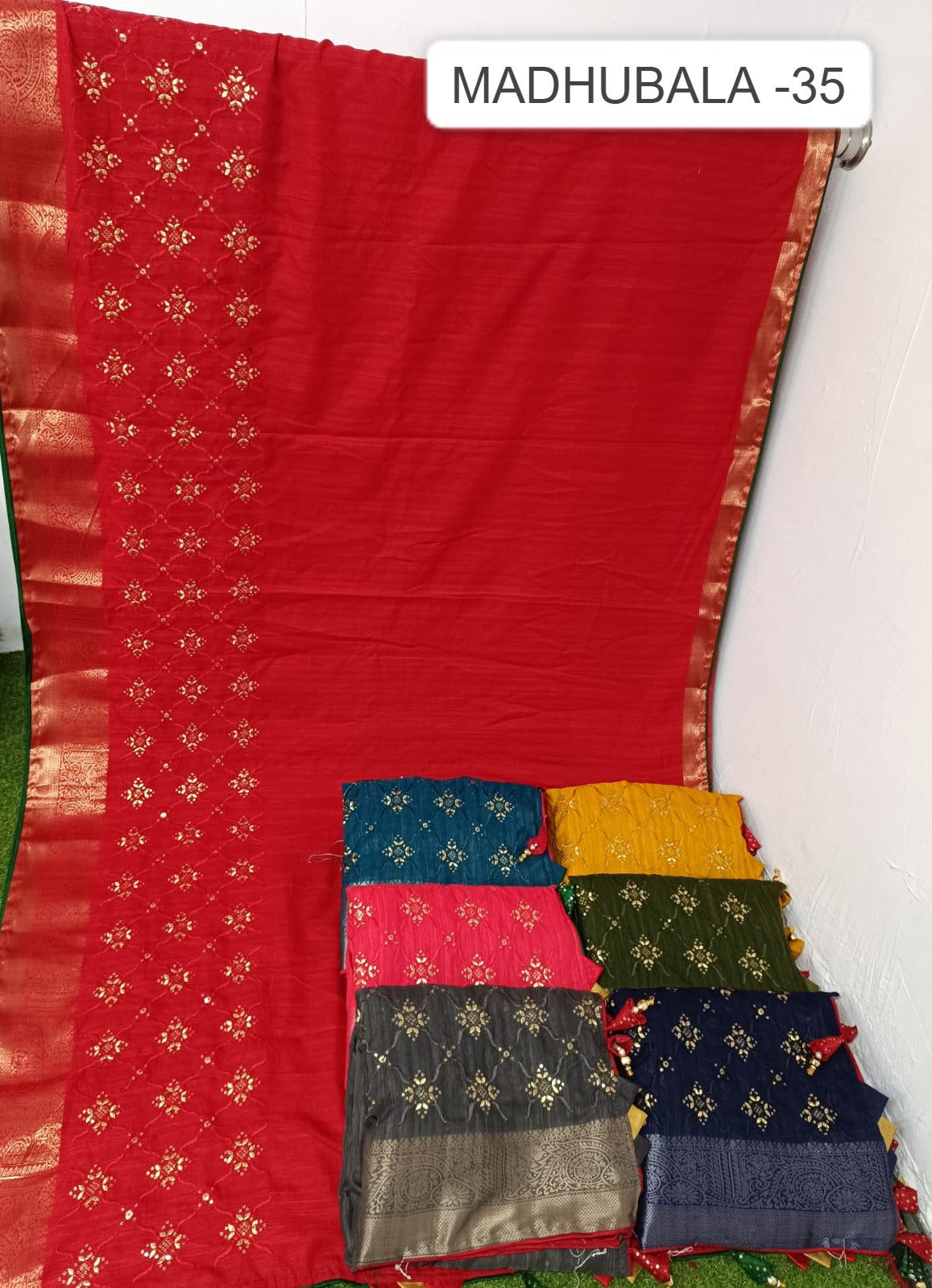 Madhubala 35 Kalpveli Spun Cotton Sarees