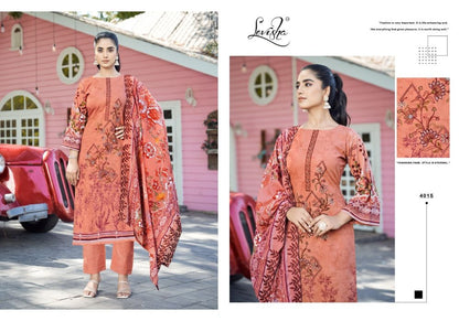 Madhubala 4 Levisha Lawn Cotton Karachi Salwar Suits Wholesaler