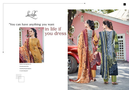 Madhubala 4 Levisha Lawn Cotton Karachi Salwar Suits Wholesaler