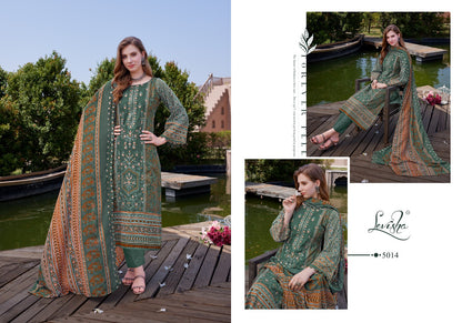 Madhubala 5 Levisha Cambric Lawn Karachi Salwar Suits Manufacturer Ahmedabad