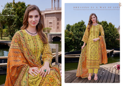 Madhubala 5 Levisha Cambric Lawn Karachi Salwar Suits Manufacturer Ahmedabad