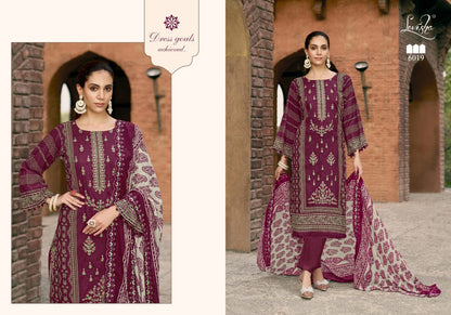 Madhubala 6 Levisha Cambric Lawn Karachi Salwar Suits Supplier Gujarat