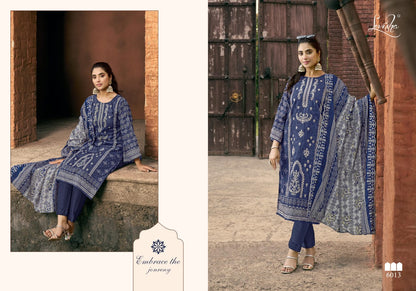 Madhubala 6 Levisha Cambric Lawn Karachi Salwar Suits Supplier Gujarat