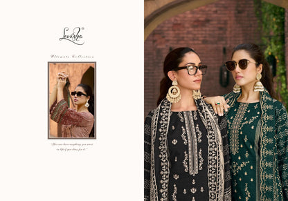 Madhubala 6 Levisha Cambric Lawn Karachi Salwar Suits Supplier Gujarat