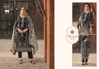 Madhubala 6 Levisha Cambric Lawn Karachi Salwar Suits Supplier Gujarat