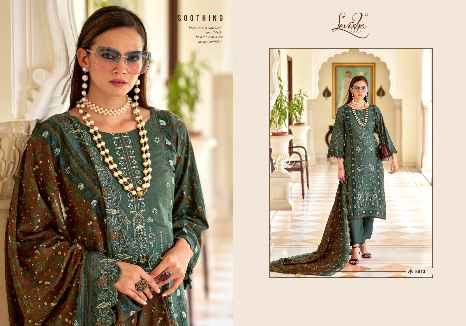 Madhubala 8 Levisha Lawn Cotton Karachi Salwar Suits Wholesaler